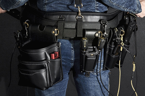 【Light PU Leatherシリーズ誕生秘話・前編】「軽量」「質感」「耐久性」の全てを兼ね備えた腰袋はどのようにして生まれた?!