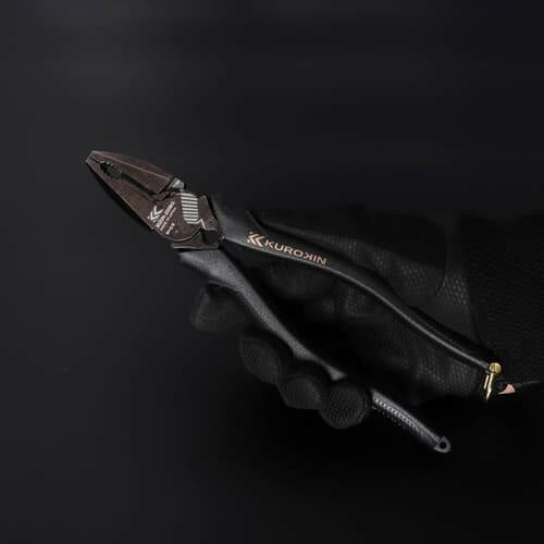 Eccentric power pliers (with full thread burr treatment and thread correction function)