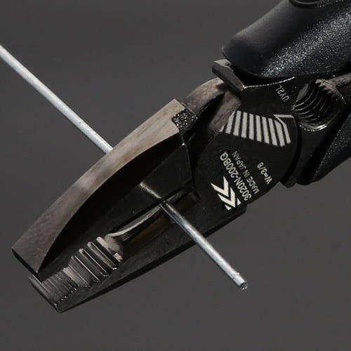 Eccentric power pliers (with full thread burr treatment and thread correction function)