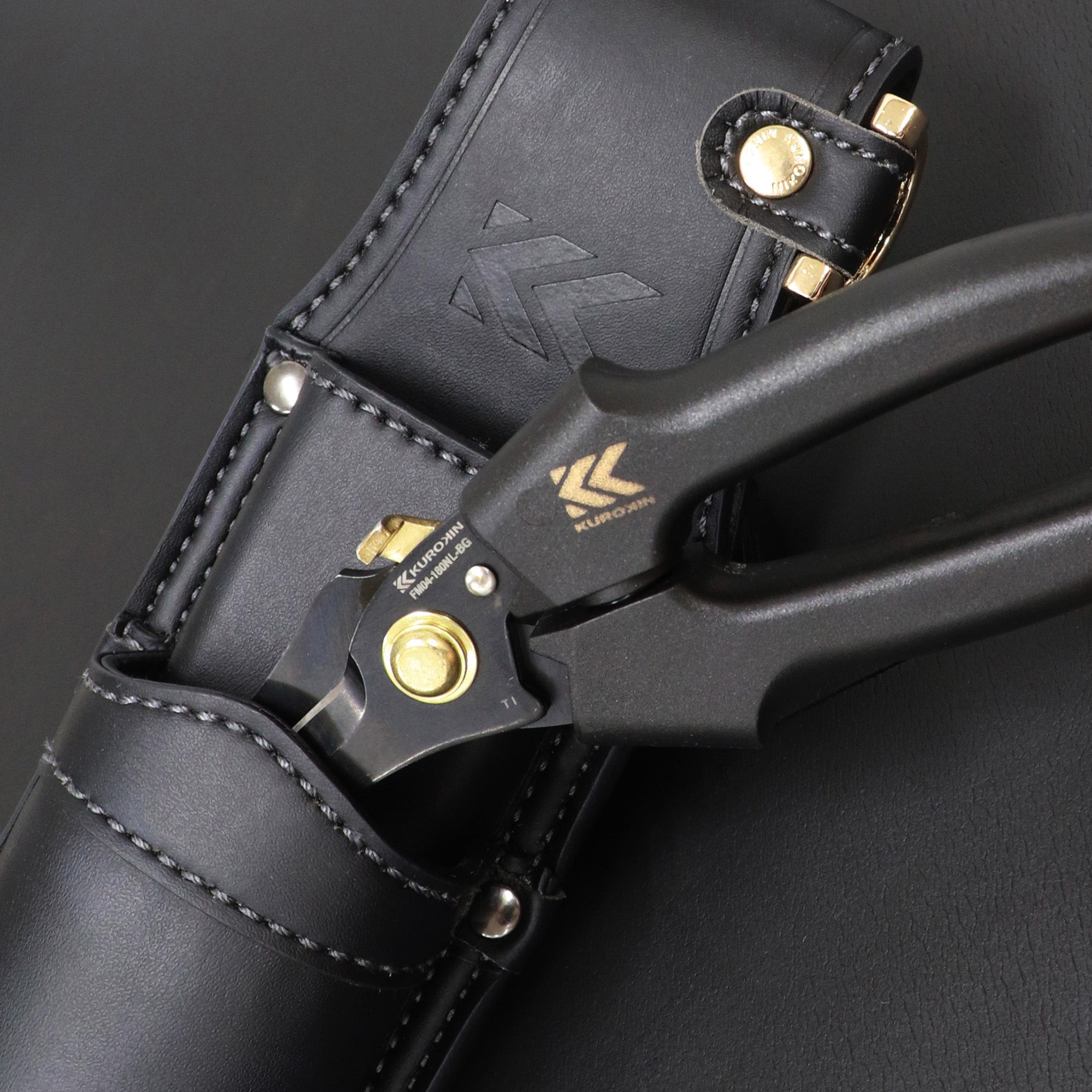 KUROKIN 黒金 電工ストレートバサミ FM04-180NL-BG