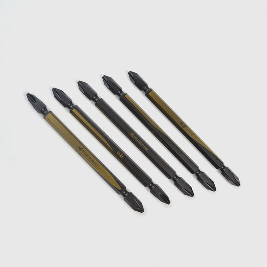 両頭ビット 5本組 +2×110mm 5215-110-BG