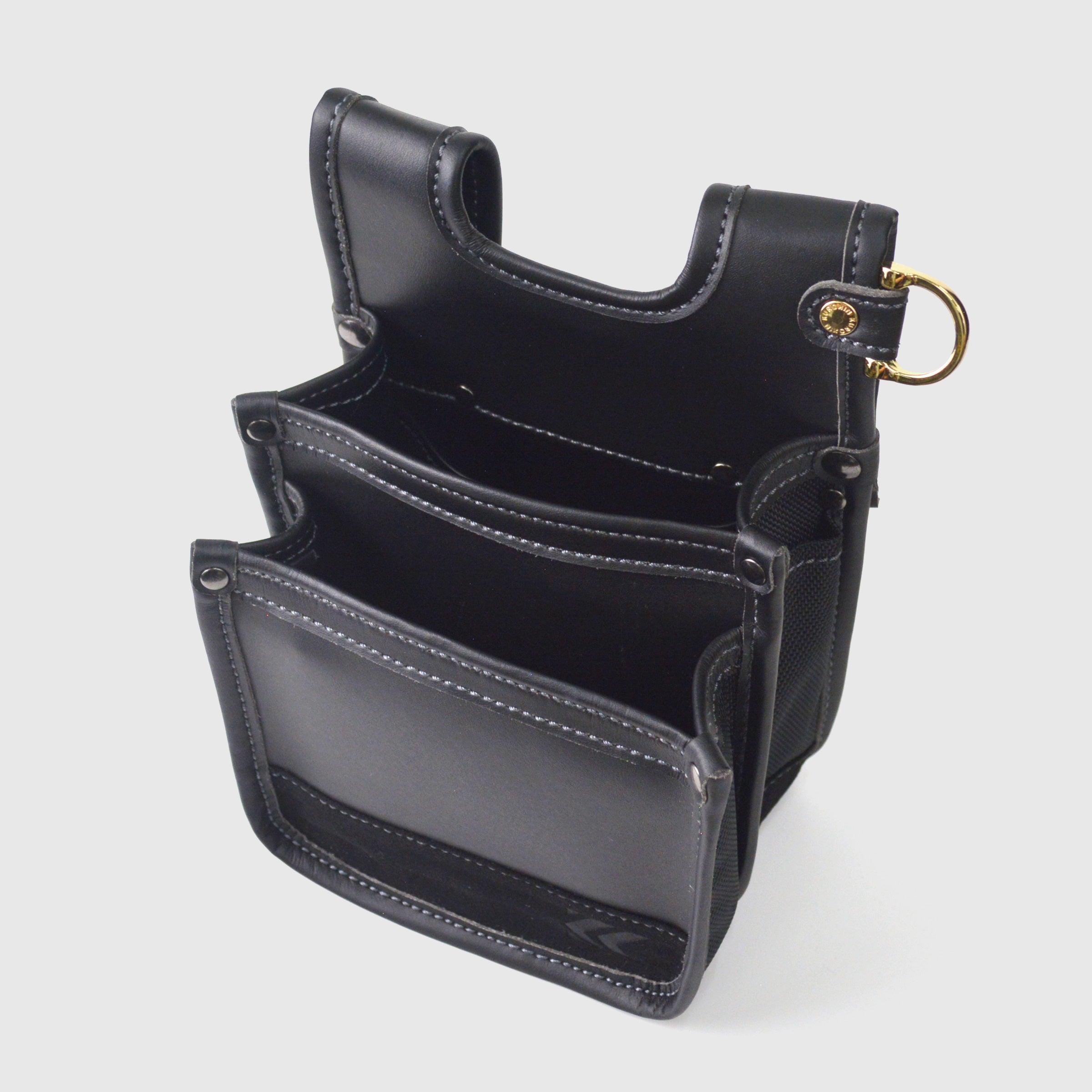 Architectural thin waist bag